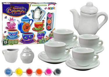 Ceramics Painted Tea Set